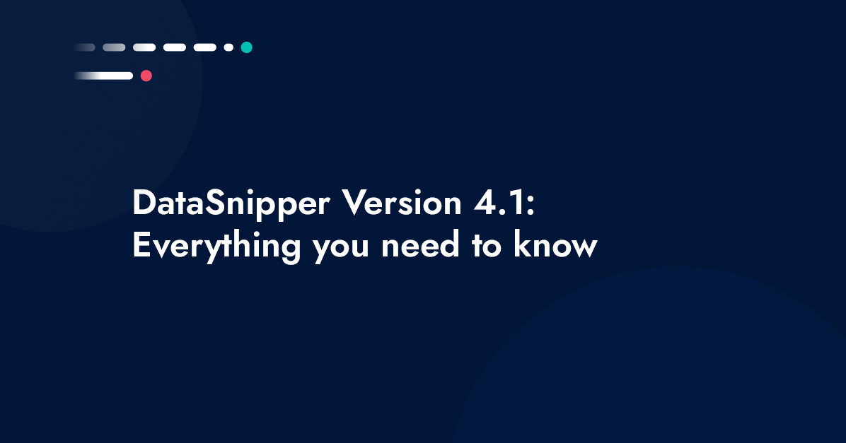 Everything you need to know about DataSnipper v4.1